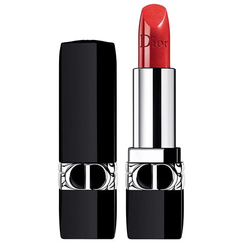 dior rouge refillable lipstick set|rouge dior lipstick refill.